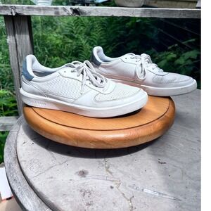 Grand Crosscourt Sneaker Mens Size 11 White Indian Teal Cole Haan